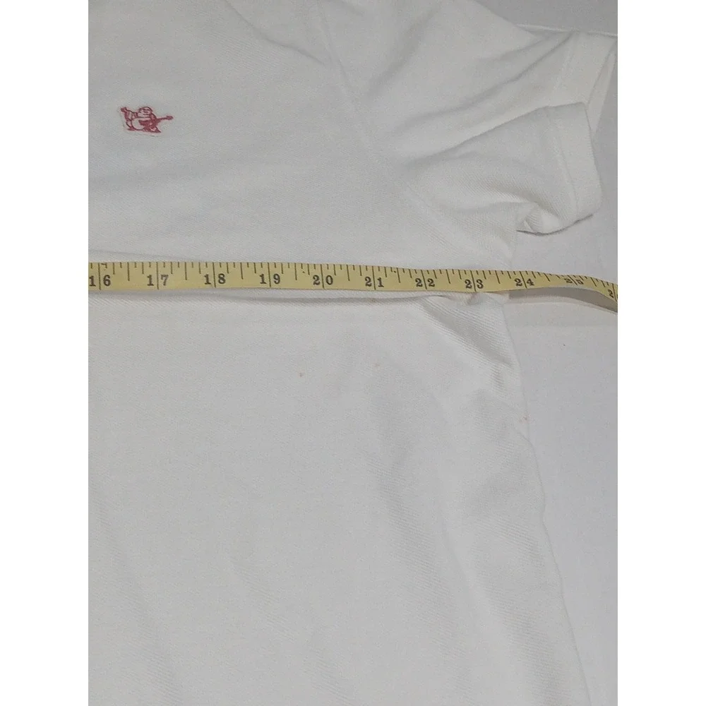 True Religion Vintage Y2K Polo Shirt Mens XXL White Buddha 56 World Tour Graphic